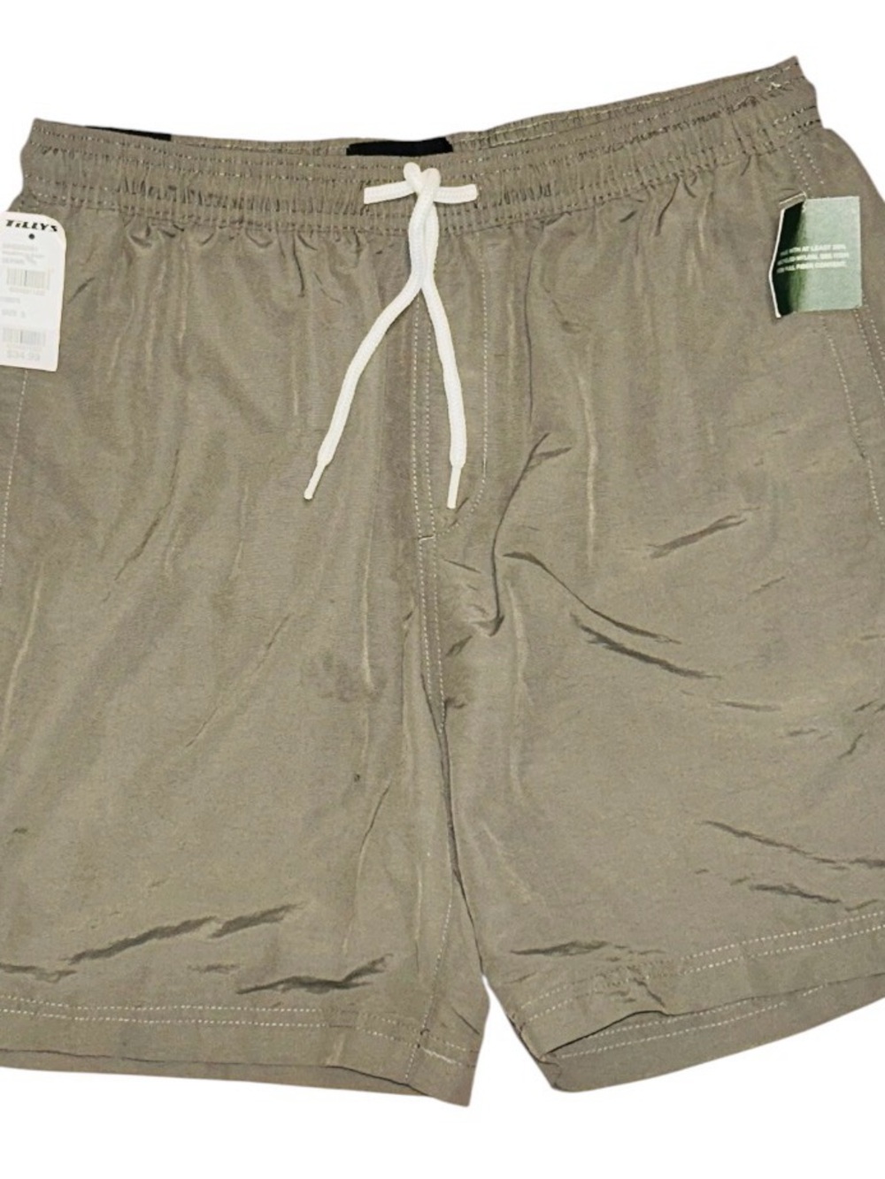 RSQ Light Olive Utility Shorts with White Tag